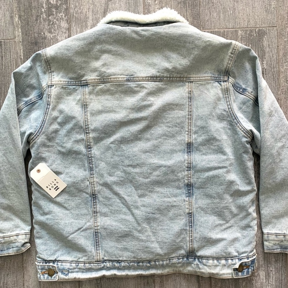 π₯π₯BILLABONG - SUCH A TRIP DENIM JACKETπ₯π₯ - Picture 10 of 11